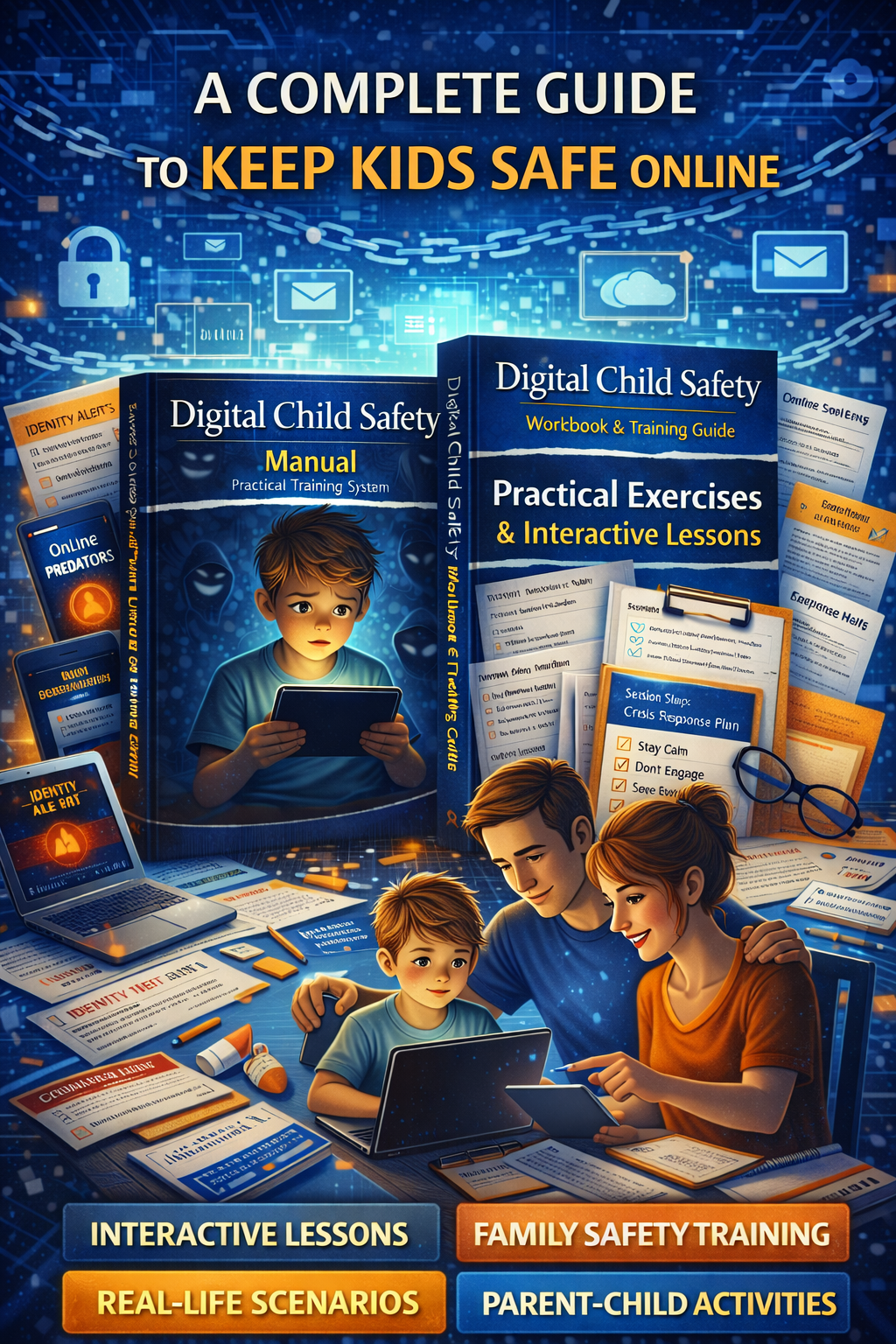 Digital Child Safety Manual – Online & Real-World Protection Guide for Parents