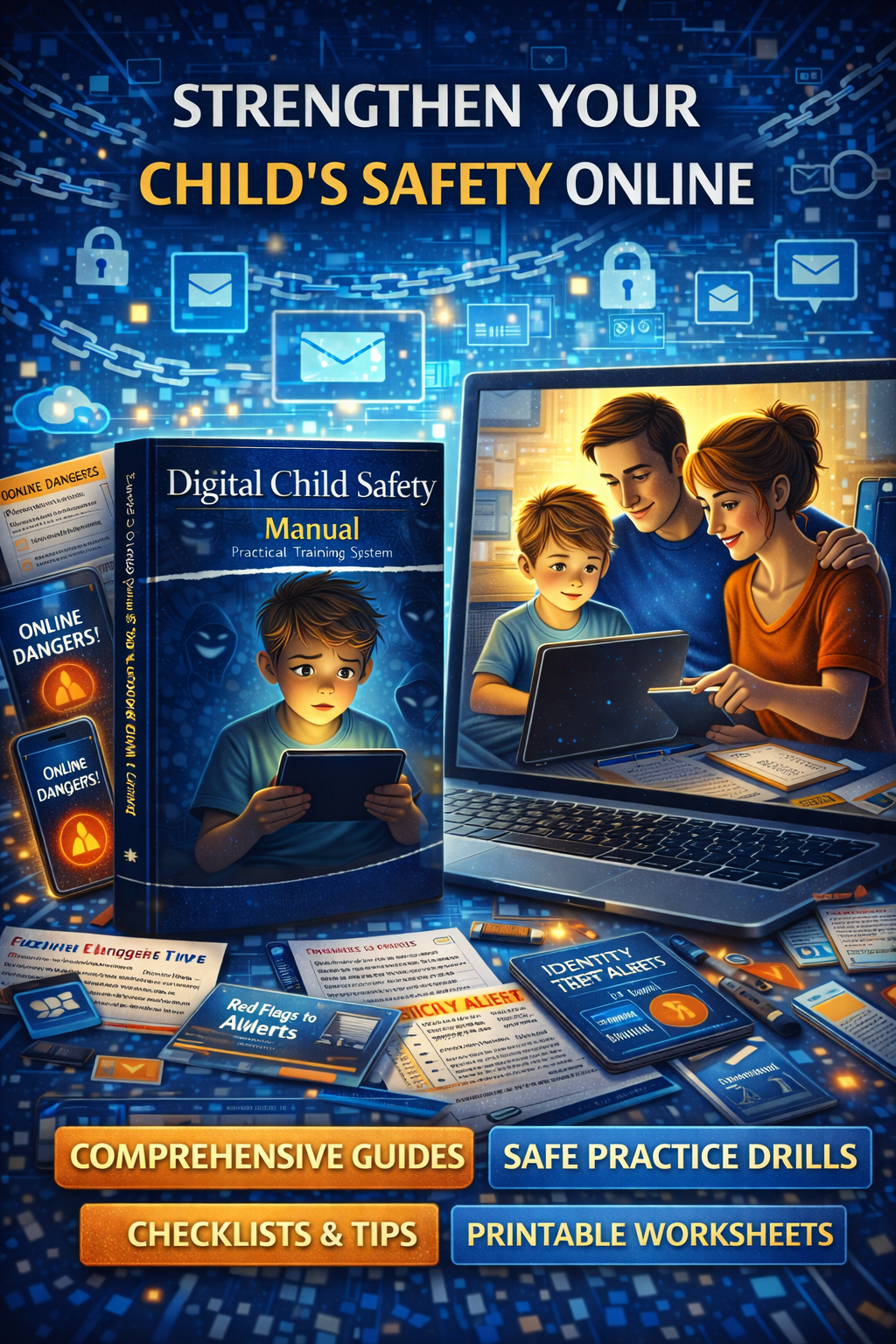 Digital Child Safety Manual – Online & Real-World Protection Guide for Parents