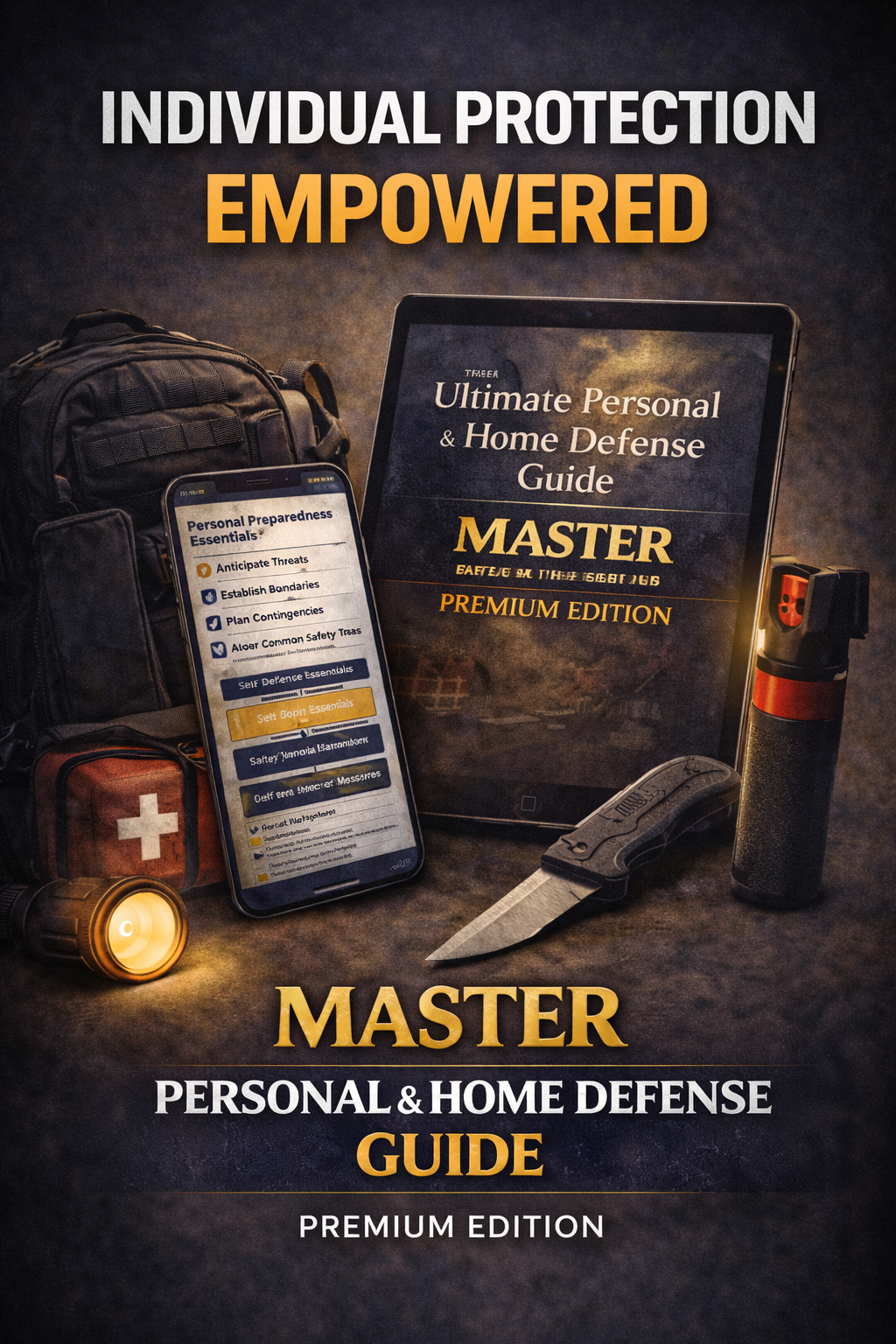 Master Personal & Home Defense Playbook – Complete Family Safety & Home Security System