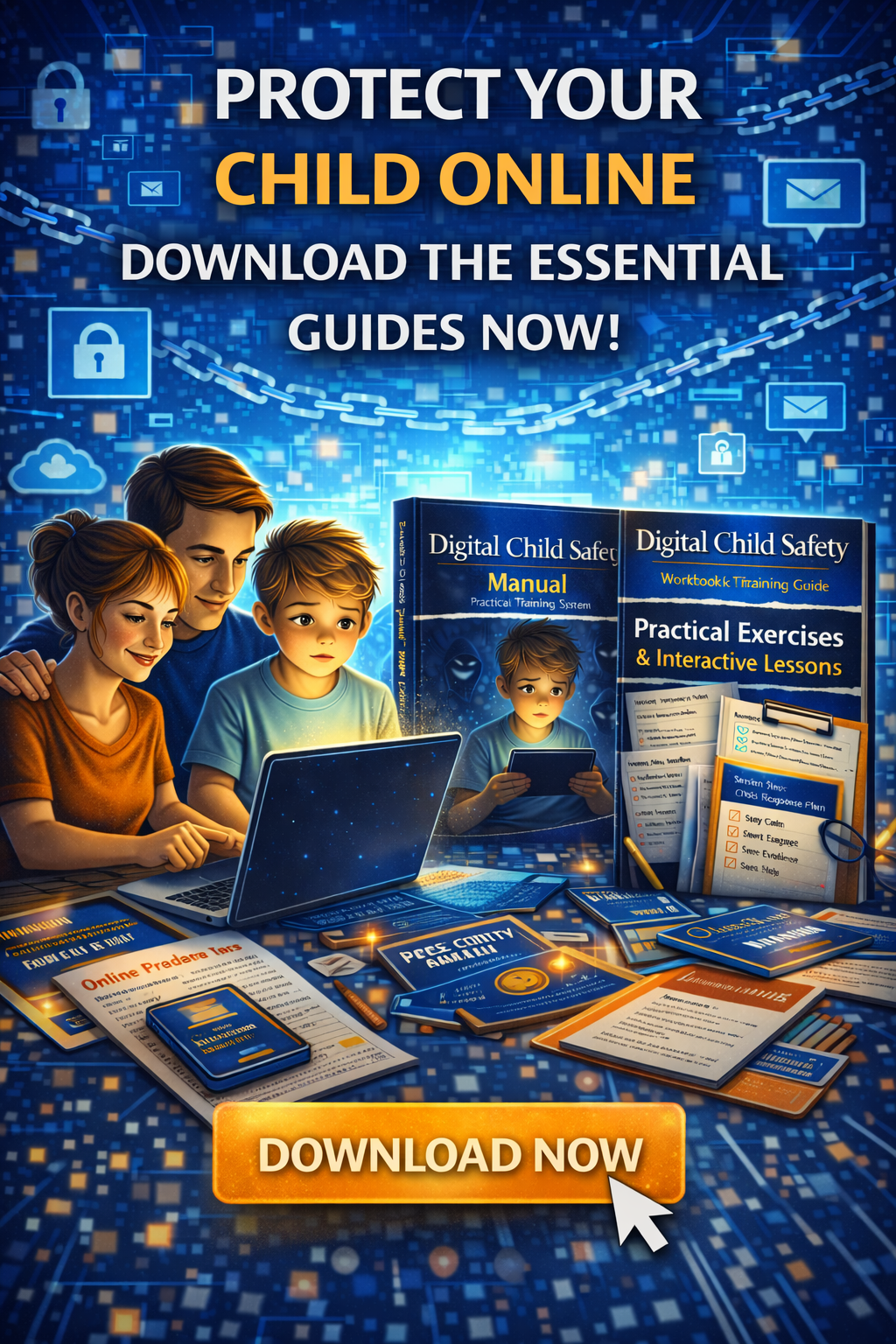Digital Child Safety Manual – Online & Real-World Protection Guide for Parents