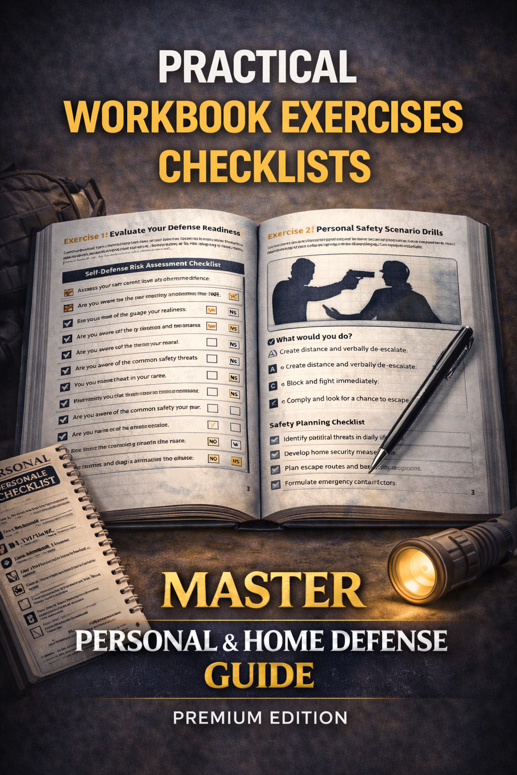 Master Personal & Home Defense Playbook – Complete Family Safety & Home Security System