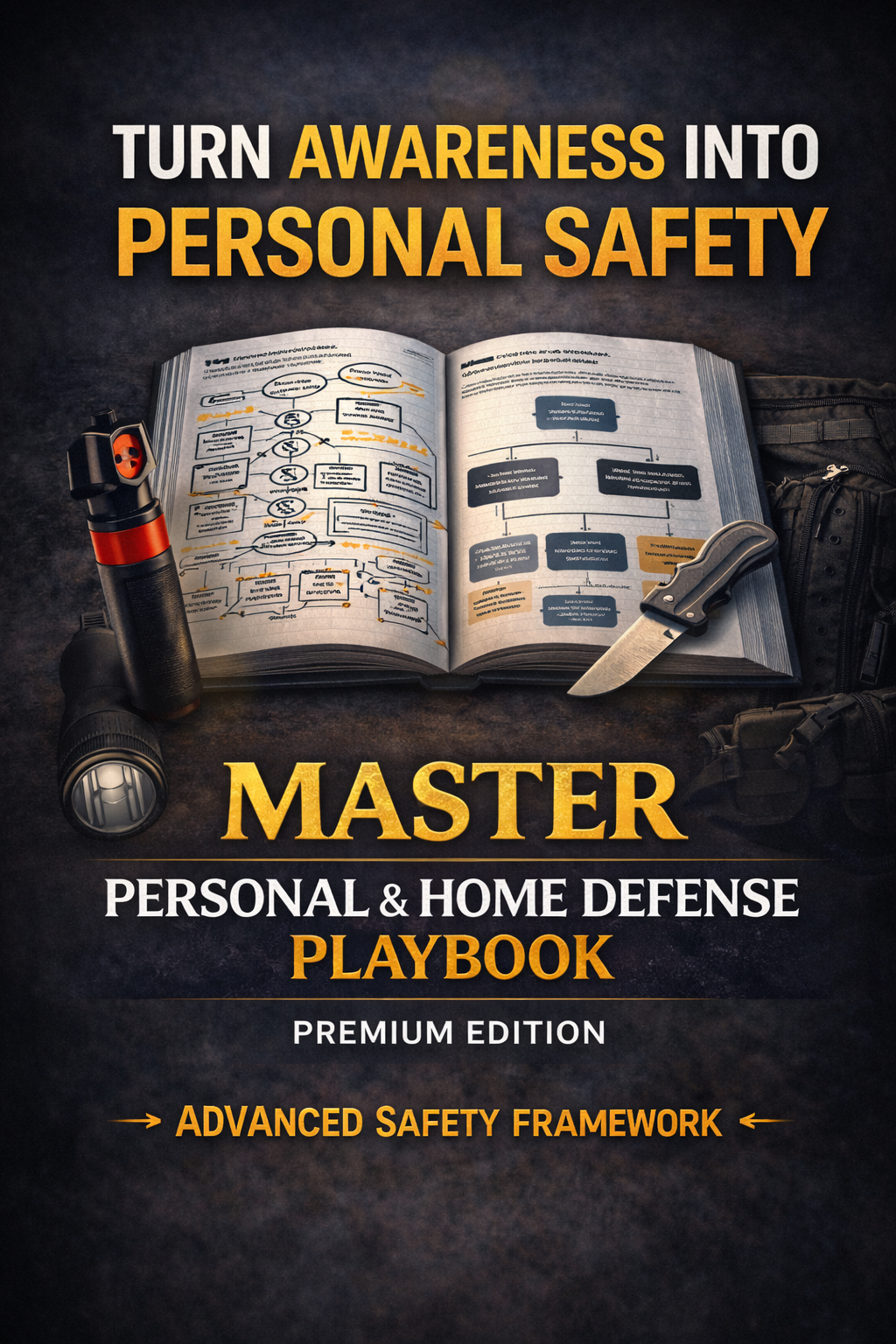 Master Personal & Home Defense Playbook – Complete Family Safety & Home Security System