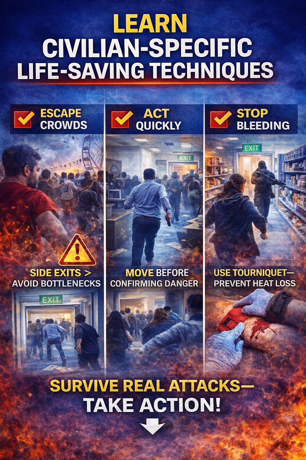 Active Shooter Civilian Survival System