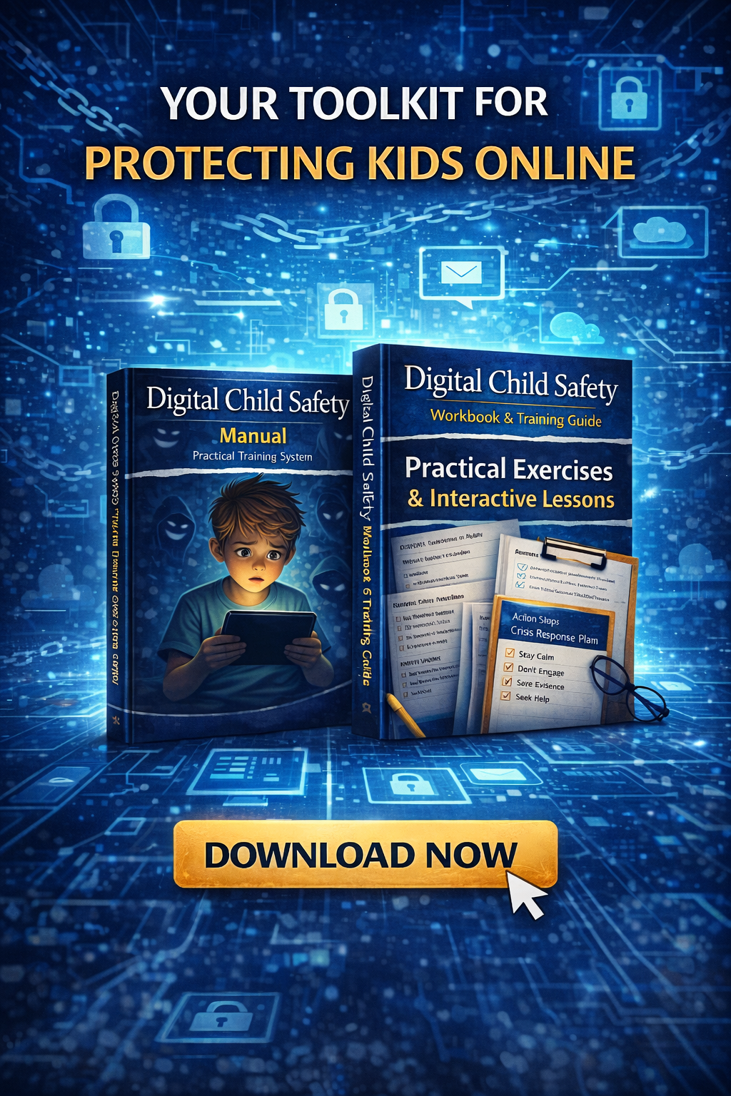 Digital Child Safety Manual – Online & Real-World Protection Guide for Parents