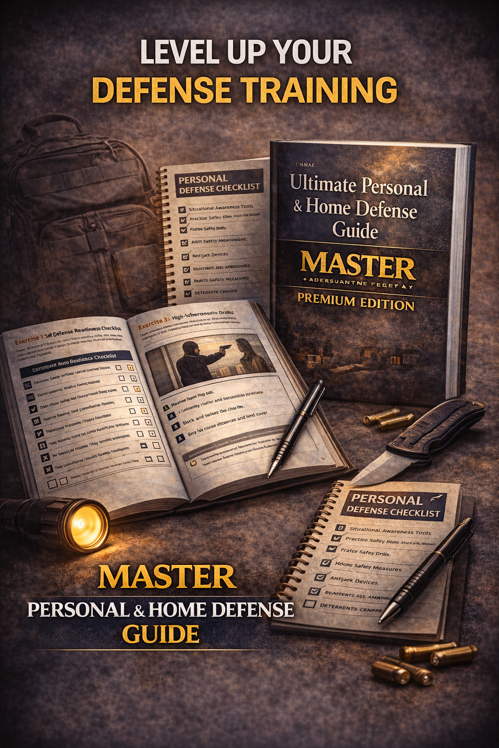 Master Personal & Home Defense Playbook – Complete Family Safety & Home Security System