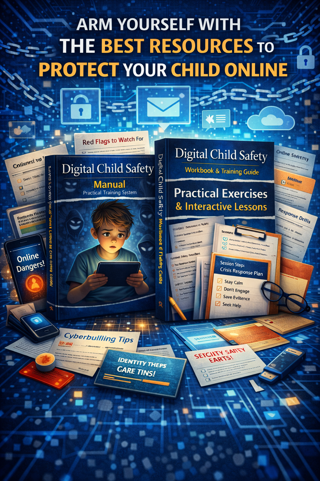 Digital Child Safety Manual – Online & Real-World Protection Guide for Parents