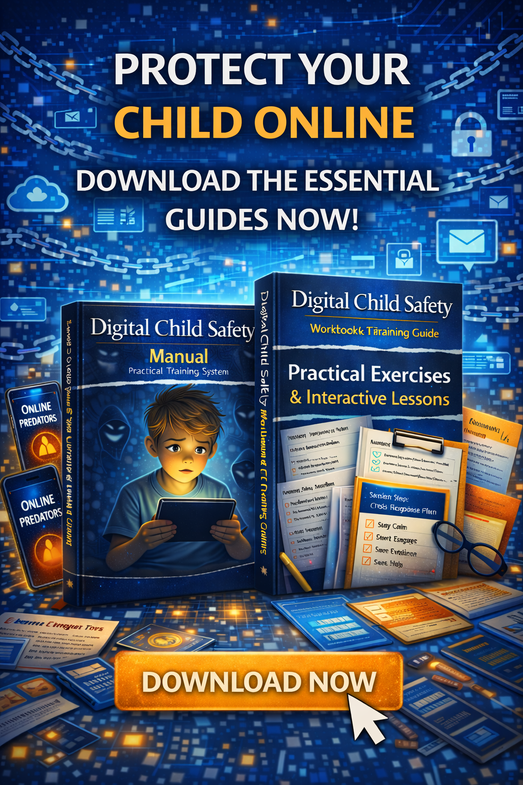 Digital Child Safety Manual – Online & Real-World Protection Guide for Parents